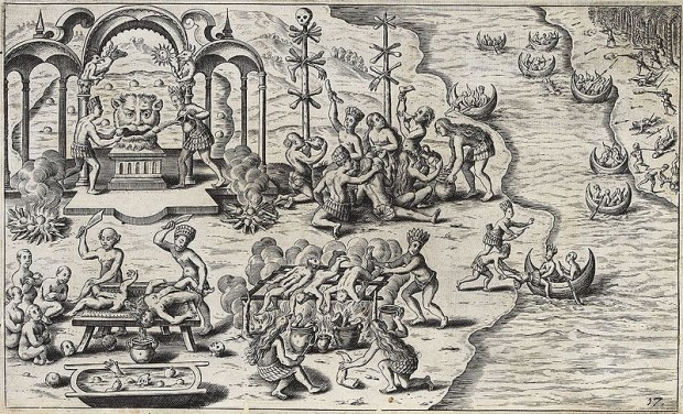 800px-Devil_worship_and_cannibalism_in_South_America,_by_Caspar_Plautius,_1621